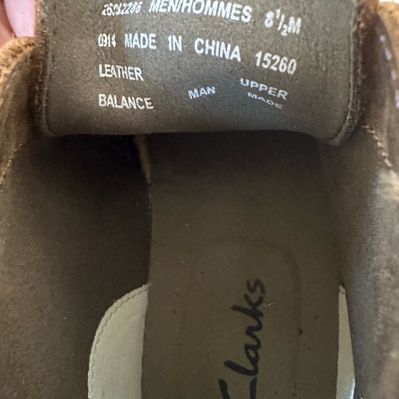 Clarks Dark Brown Men’s  Desert Boots 8.5 M Chukka Boots - Picture 7 of 7